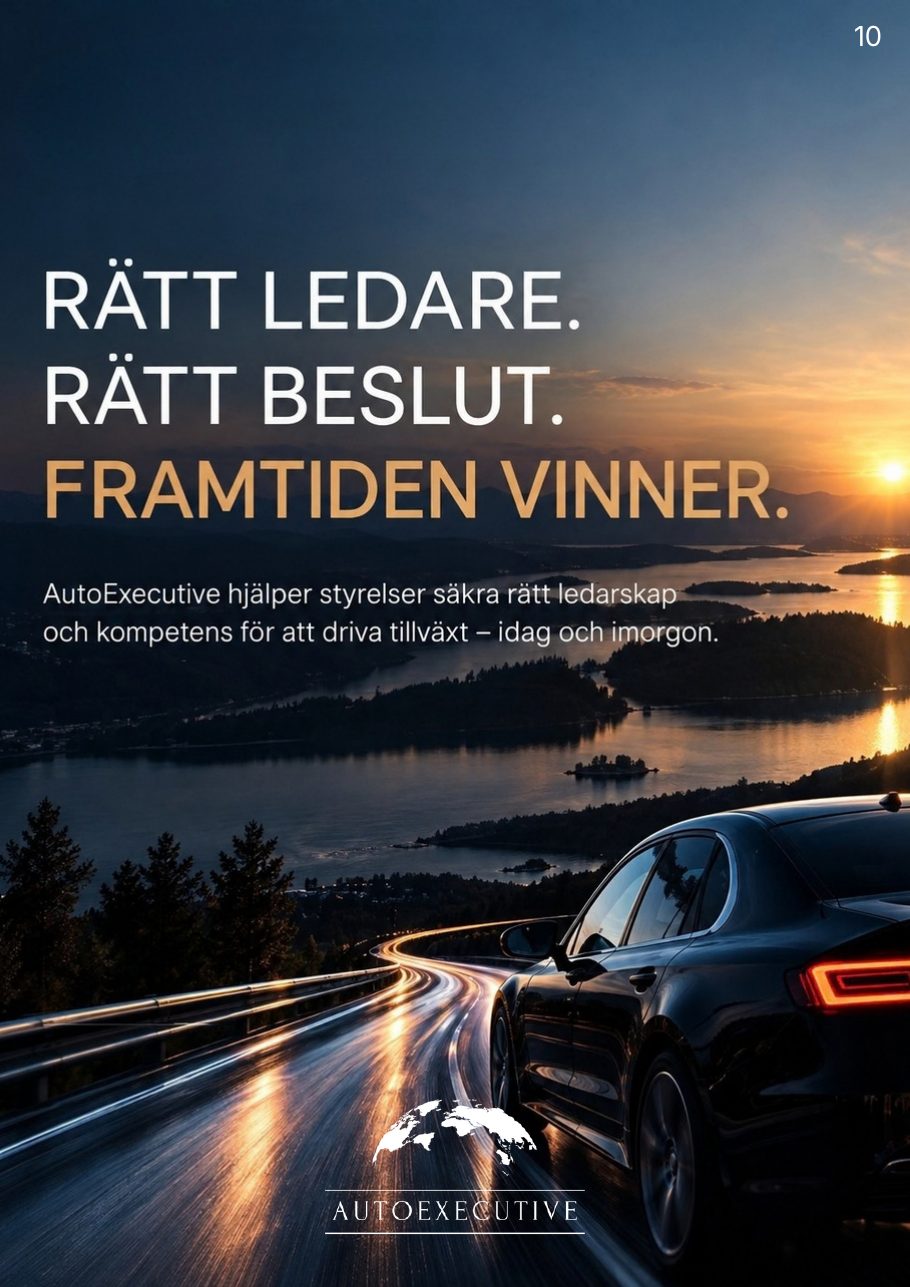 Rätt ledare, rätt beslut